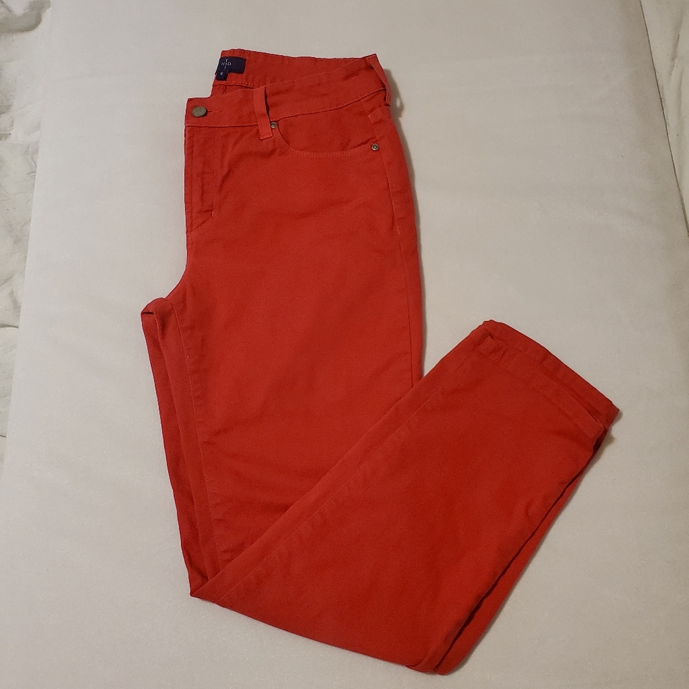 NYDJ Lift Tuck Red Jeans